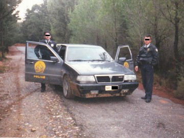  Super auta greckiej policji lat 90.